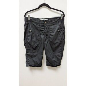 Sonoma Black Mid-Length Cargo Shorts